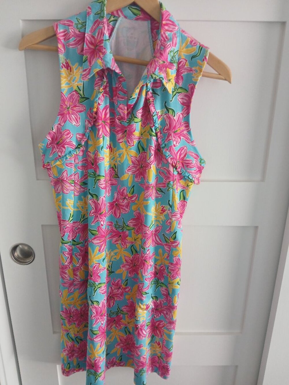 Gottex flower print activewear dress Size M